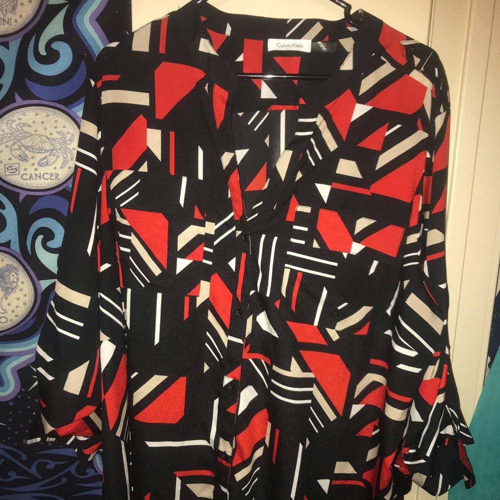 Button Down Blouse - image 1